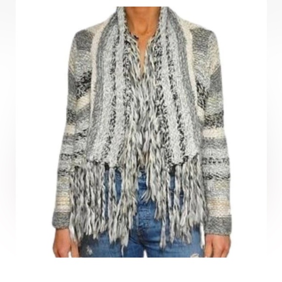 Bethany Mota Special Edition Boho Fringe Cardigan – XS - Picture 1 of 5